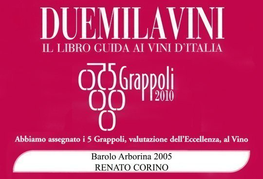 Guida 2000 Vini Barolo Arborina